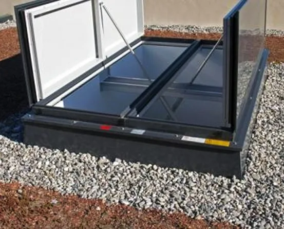 Firelight-duo Firelight Duo Double Flap Glazed Ventilator
